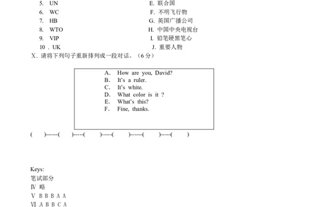 starterunit3单元测试2含答案_1、初中学习资料_4-3、英语_4-3-1、初一英语上册_人教英语七年级上单元试卷（092份）_单元测试卷3（无听力）