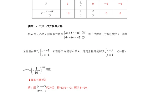 8.1二元一次方程（组）的相关概念（能力提升）-2020-2021学年七年级数学下册要点突破与同步训练（人教版）(27700933)_1、初中学习资料_4-2、数学_4-2-2、初一数学下册