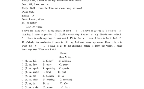 Unit4SectionB(3a-Self-check)_1、初中学习资料_4-3、英语_4-3-2、初一英语下册_人教英语七年级下课时练习（072份）_同步练习1_Unit4Dontteatinclass（含答案，4份）