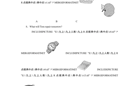 Unit6达标测试卷_1、初中学习资料_4-3、英语_4-3-5、初三英语全册_人教英语九年级全册单元试卷（116份）_单元测试卷1（有听力）_Unit6Whenwasitinvented？
