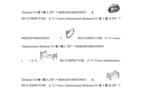 Unit4单元过关卷_1、初中学习资料_4-3、英语_4-3-1、初一英语上册_2024更新_单元测试卷_Unit4Wheresmyschoolbag？