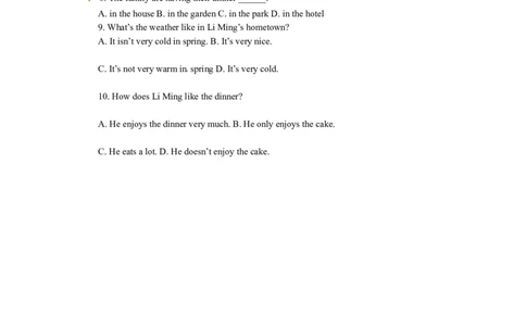 Unit7SectionB(3a-self-check)_1、初中学习资料_4-3、英语_4-3-2、初一英语下册_人教英语七年级下课时练习（072份）_同步练习1_Unit7It&rsquo;sraining（含答案，4份）