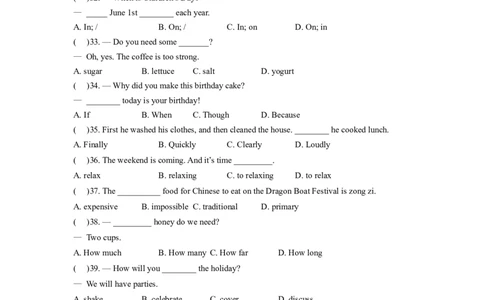 unit8单元测试3含答案_1、初中学习资料_4-3、英语_4-3-3、初二英语上册_人教英语八年级上单元试卷（120份）_单元测试卷版式5