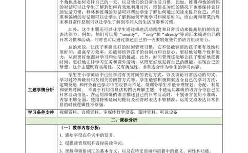 Unit6ADayinthelife（大单元教学设计）_1、初中学习资料_2024秋改版_人教七上英语课件_4.教案