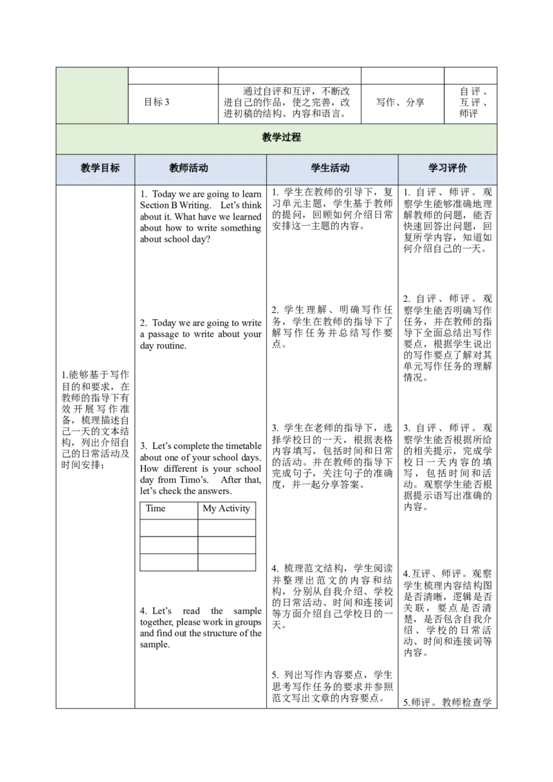 Unit6ADayinthelife（大单元教学设计）_1、初中学习资料_2024秋改版_人教七上英语课件_4.教案