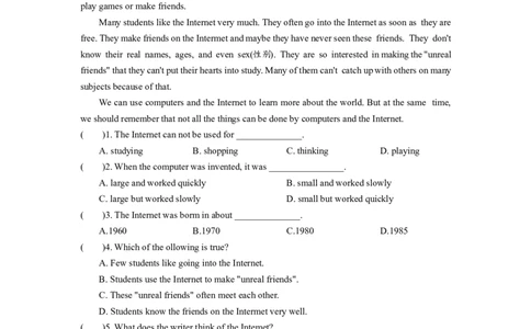 Unit6单元分层练习设计_1、初中学习资料_4-3、英语_4-3-5、初三英语全册_人教英语九年级全册课时练习（070份）