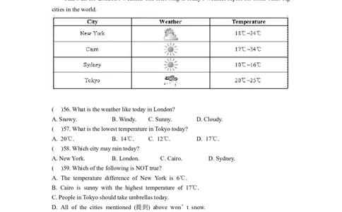 unit9单元测试3含答案_1、初中学习资料_4-3、英语_4-3-3、初二英语上册_人教英语八年级上单元试卷（120份）_单元测试卷版式5