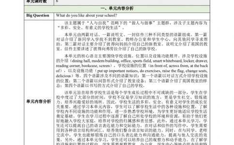 Unit3MySchool（大单元教学设计）_1、初中学习资料_2024秋改版_人教七上英语课件_4.教案
