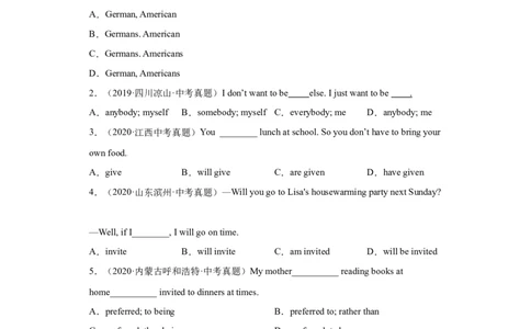 Unit5-九年级英语全一册单元重难点易错题精练（人教版）原卷版_1、初中学习资料_4-3、英语_4-3-5、初三英语全册_人教英语九年级全册单元试卷（116份）_单元测试卷2