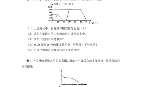 《用图象表示变量之间的关系》典型例题2_1、初中学习资料_4-2、数学_北师大版_北师大版初中数学7下_北师大版初中数学7下_七年级下学期数学北师大单元测试_第三章变量之间的关系