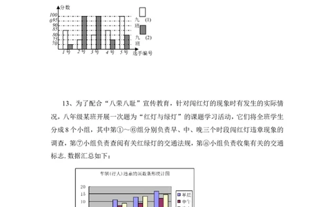 《数据的离散程度》同步练习2_1、初中学习资料_4-2、数学_北师大版_北师大版初中数学8上_八年级上学期数学北师大版单元测试题_第六章数据的分析