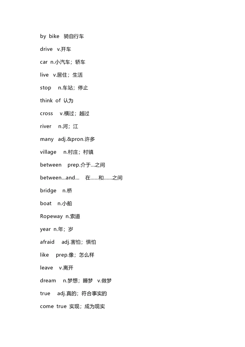 七年级英语下册Unit3重点知识汇总_1、初中学习资料_4-3、英语_4-3-2、初一英语下册_知识点总结
