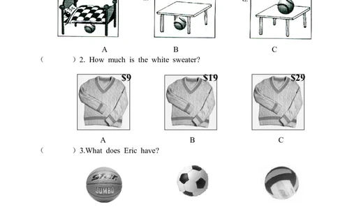 七年级上学期期末考试英语试题_1、初中学习资料_4-3、英语_4-3-1、初一英语上册_人教英语七年级上期末试卷（013份）_期末试题03.人教版七年级英语上册（含听力）（附答案）