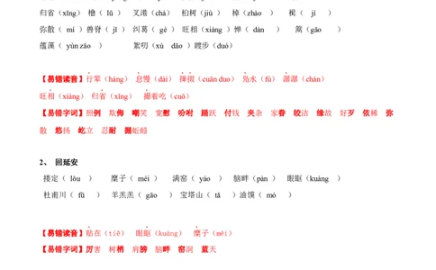 专题01字音与字形(考点讲解)_1、初中学习资料_4-1、语文_4-1-4、初二语文下册_部编语文八年级下知识总结（008份）