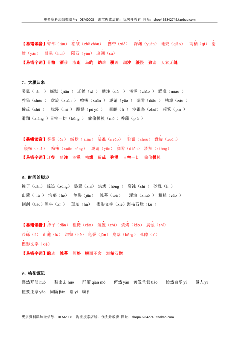 专题01字音与字形(考点讲解)_1、初中学习资料_4-1、语文_4-1-4、初二语文下册_部编语文八年级下知识总结（008份）