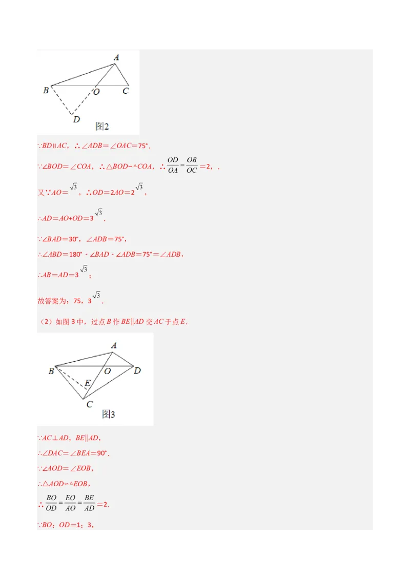 专题09相似三角形的五种基本模型（解析版）（北师大版）_1、初中学习资料_24秋试卷_初中数学《常考压轴题攻略》_常考压轴题最新九年级数学上册压轴题攻略（北师大版）