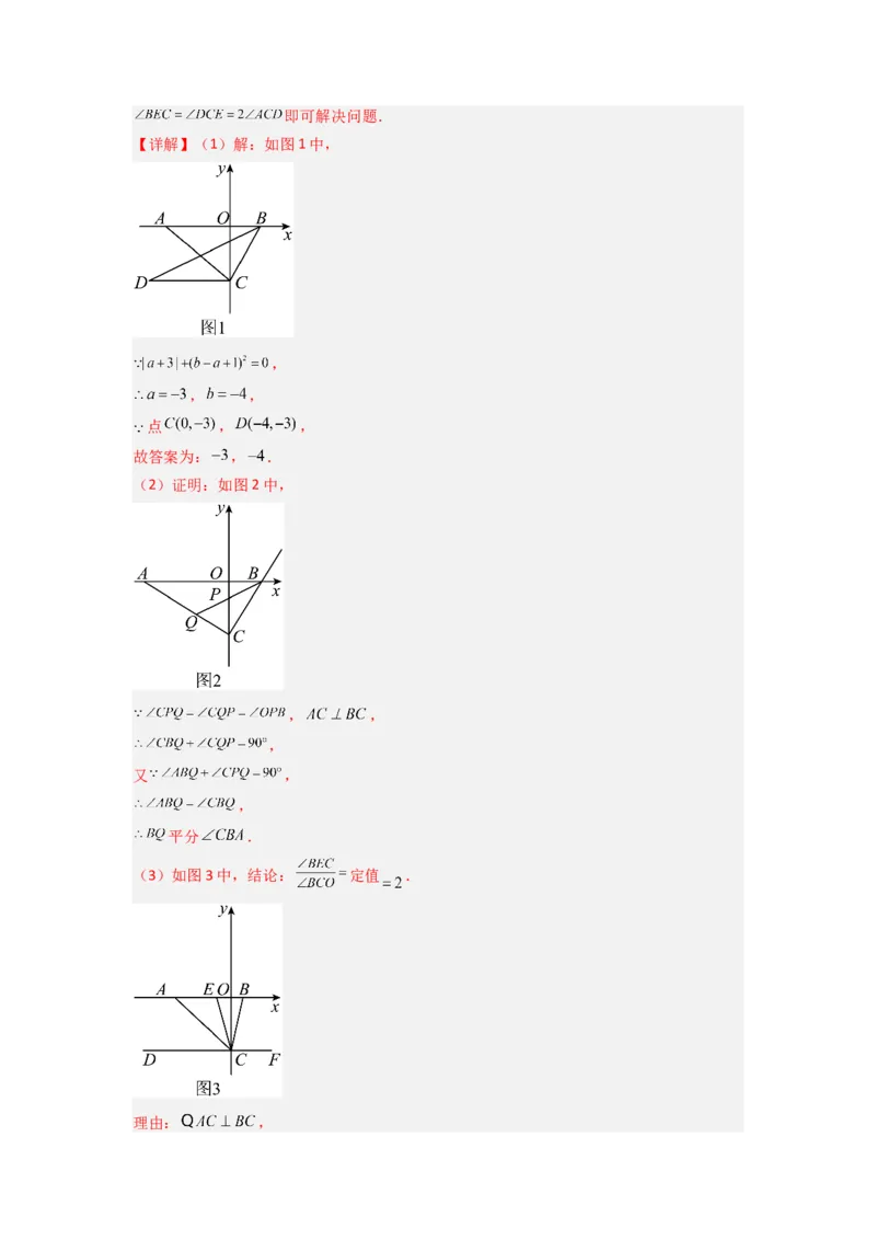 专题05坐标系中与几何图形有关的四种考法（解析版）（北师大版）_1、初中学习资料_24秋试卷_初中数学《常考压轴题攻略》_常考压轴题最新八年级数学上册压轴题攻略（北师大版）