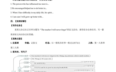 专题14九全Unit14写作主题：学校生活（人教版）_1、初中学习资料_4-3、英语_4-3-5、初三英语全册_人教英语九年级全册专项练习（035份）