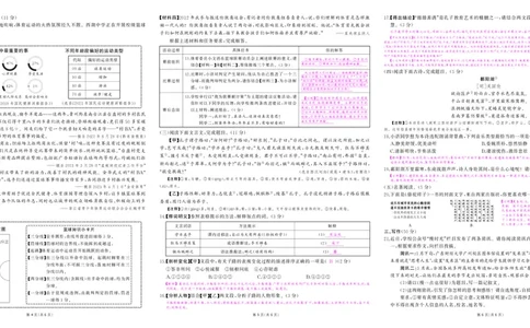 人七语期中答案_1、初中学习资料_24秋试卷_《期中模拟卷》24秋_7-9下册（2024春）_初中语文《期中试卷》7-9下册（人教版）