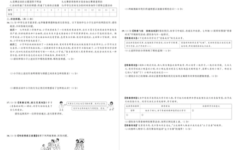 人七道法期中_1、初中学习资料_24秋试卷_《期中模拟卷》24秋_7-9下册（2024春）_初中道法《期中试卷》7-9下册（人教版）