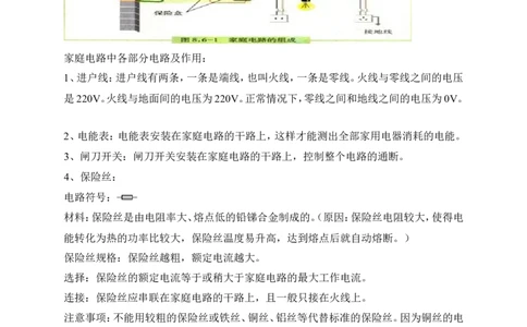 人教版九年级物理第十九章《生活用电》知识点汇总_1、初中学习资料_4-4、物理_4-4-5、初三物理全册_2024更新_人教初中物理9年级单元期中期末_第19单元