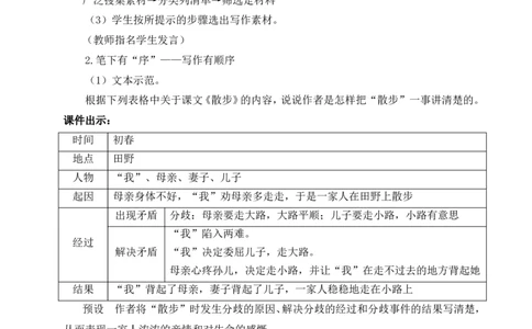写作学会记事（名师教案）_1、初中学习资料_2024秋改版_人教七上语文新版课件_9.详细教案_2.第二单元