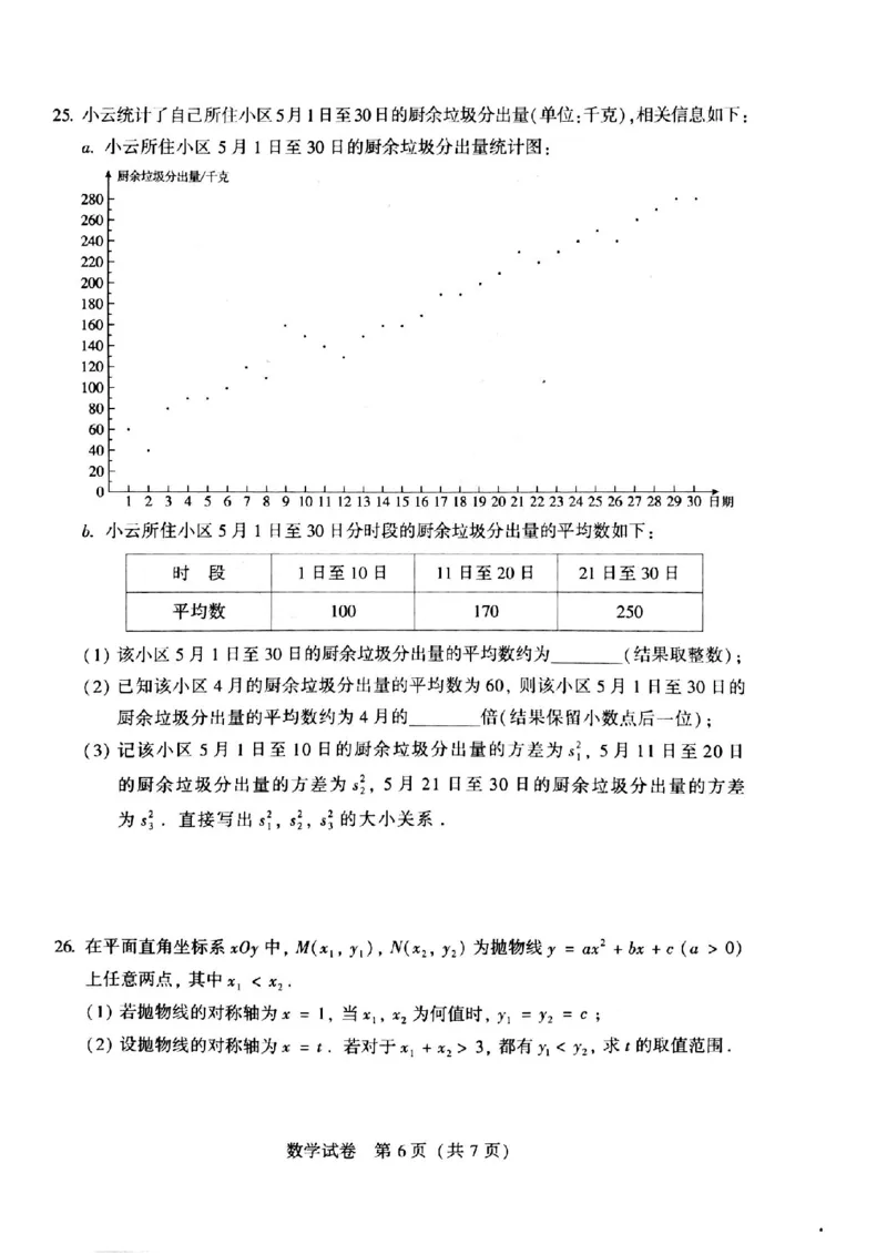 北京-扫描真题_1、初中学习资料_2024秋改版_七上数学最新版课件_北师大版七上课课件_数学中考真题卷（2019-2023）_2020年中考数学试卷_北京