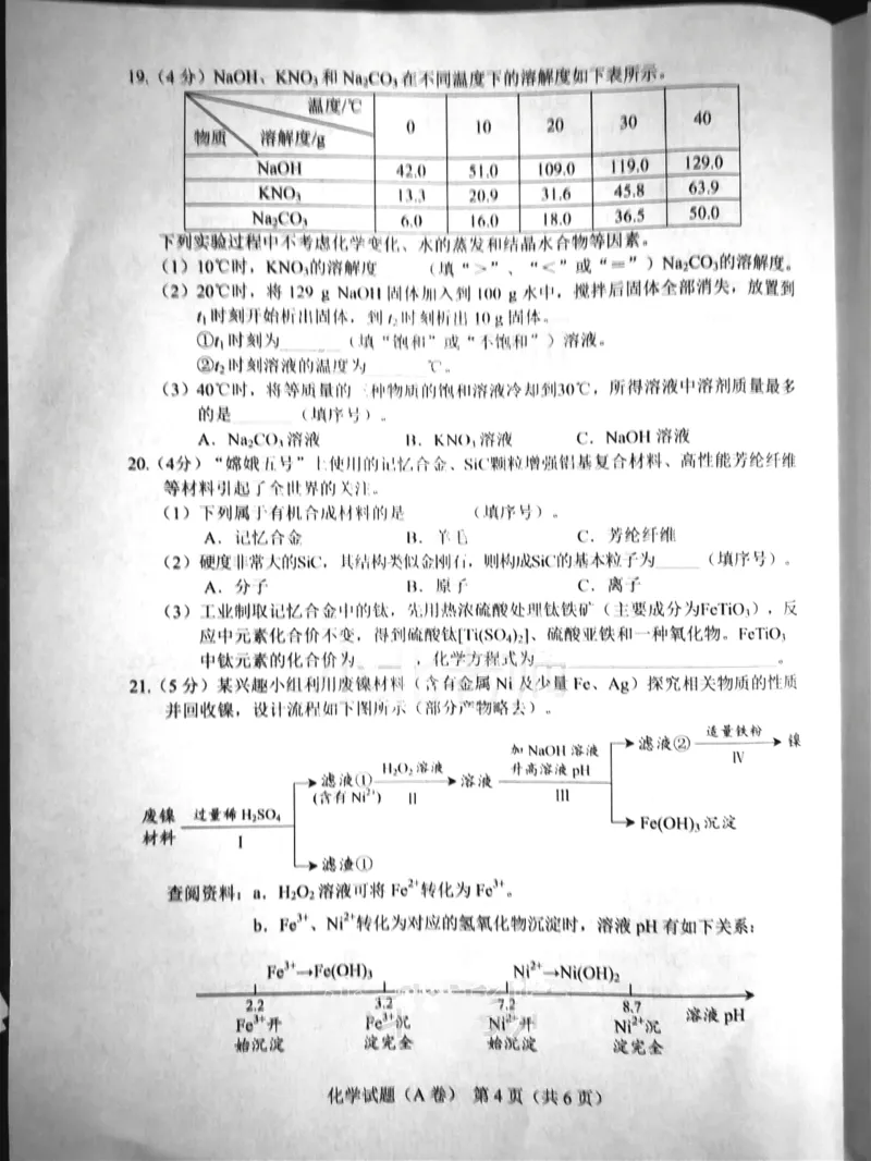 化学A_1、初中学习资料_2024秋改版_九上化学课件最新版_化学中考真题卷（2019-2023）_2021中考化学_统一命题_重庆A