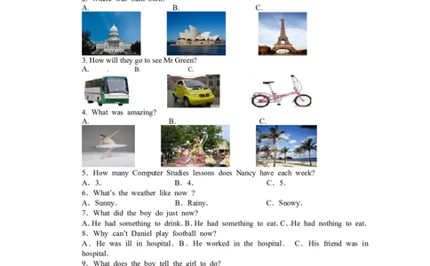 八年级上学期期中考试英语试题_1、初中学习资料_4-3、英语_4-3-3、初二英语上册_人教英语八年级上期中试卷（018份）_期中试题06.人教版八年级英语上册（含听力）（附答案）