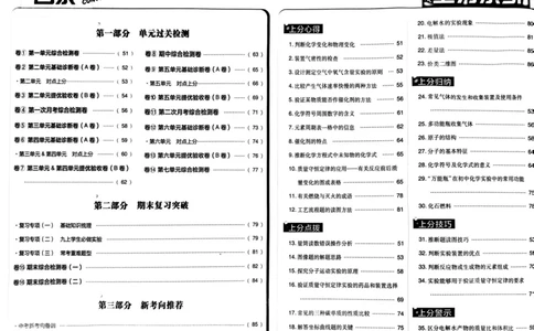 初中上分卷-化学-9上人教版答案及上分解析_1、初中学习资料_24秋试卷_2024秋初中必刷题上分卷九科电子版_化学