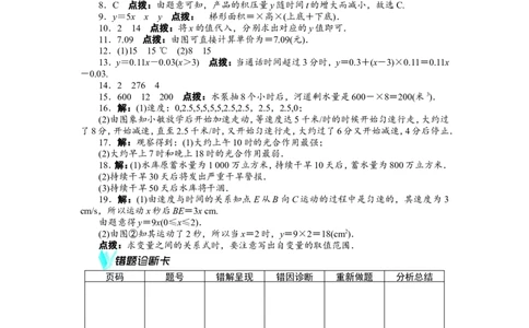 北师大版七年级数学下册第4章《变量之间的关系》单元测试试卷及答案（1）（喜子的商铺）_1、初中学习资料_4-2、数学_北师大版_北师大版初中数学7下_北师大版初中数学7下