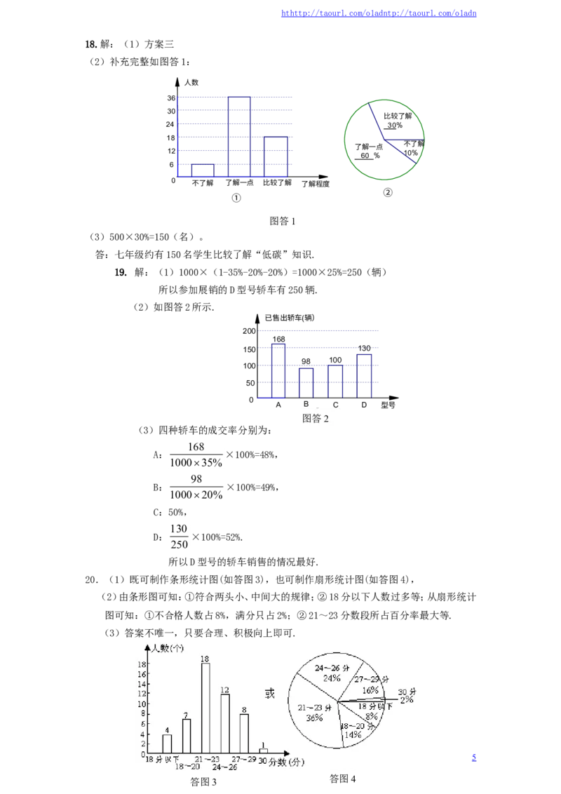 北师大版七年级数学上册第6章《数据的收集与整理》单元测试试卷及答案（5）（喜子的商铺）_1、初中学习资料_4-2、数学_北师大版_北师大版初中数学7上_单元测试