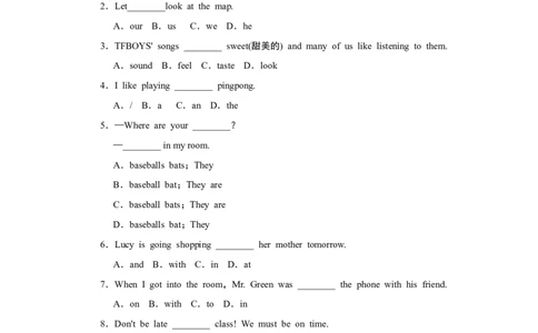 单元测试卷2_1、初中学习资料_4-3、英语_4-3-1、初一英语上册_2024更新_单元测试卷_Unit5Doyouhaveasoccerball？