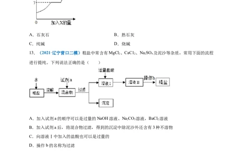 第十一单元盐化肥（选拔卷）（人教版）（原卷版）_1、初中学习资料_4-5、化学_4-5-5、初三化学下册_人教化学九年级下单元试卷（040份）_单元试卷（第4套）