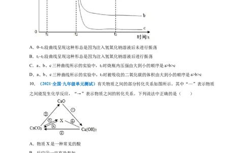 第十单元酸和碱（选拔卷）（人教版）（原卷版）_1、初中学习资料_4-5、化学_4-5-5、初三化学下册_人教化学九年级下单元试卷（040份）_单元试卷（第4套）