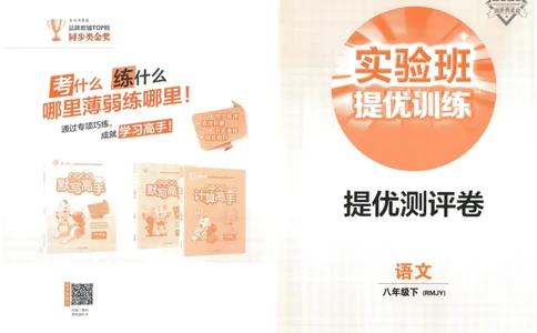 实验班提优训练八年级下册语文人教版测评卷_1、初中学习资料_24秋试卷_《实验班提优训练》_八年级