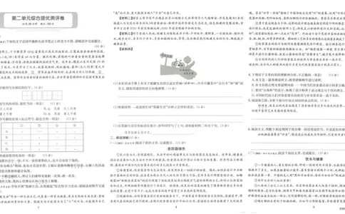 实验班提优训练八年级下册语文人教版测评卷_1、初中学习资料_24秋试卷_《实验班提优训练》_八年级