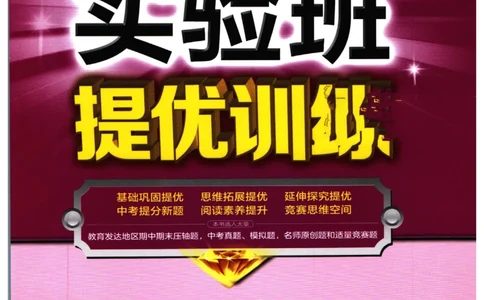 实验班提优训练八年级上册英语人教版_1、初中学习资料_24秋试卷_《实验班提优训练》_八年级