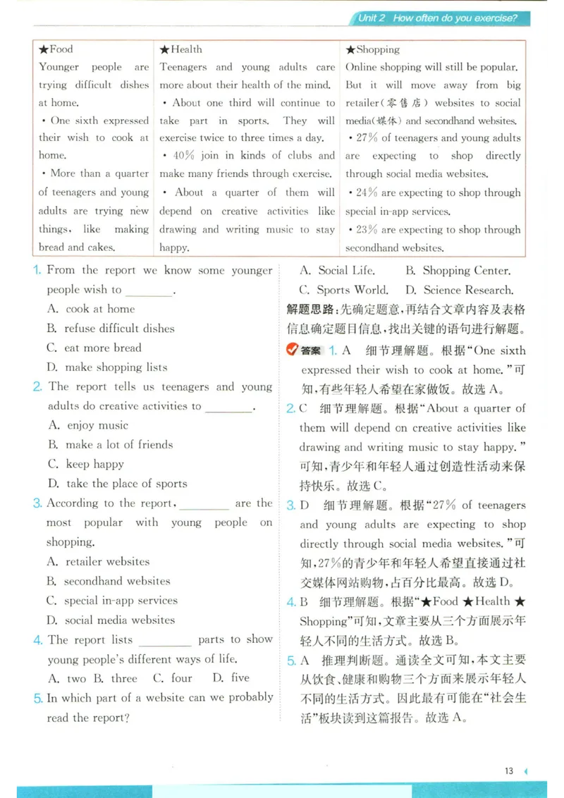 实验班提优训练八年级上册英语人教版学霸攻略_1、初中学习资料_24秋试卷_《实验班提优训练》_八年级