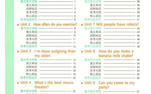 实验班提优训练八年级上册英语人教版学霸攻略_1、初中学习资料_24秋试卷_《实验班提优训练》_八年级