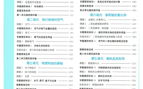 实验班提优训练九年级上册化学人教版答案_1、初中学习资料_24秋试卷_《实验班提优训练》_九年级