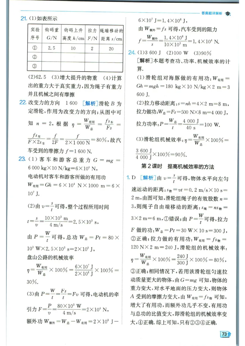 实验班提优训练八年级下册物理人教版答案_1、初中学习资料_24秋试卷_《实验班提优训练》_八年级