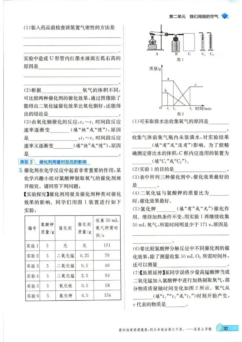 实验班提优训练九年级上册化学人教版_1、初中学习资料_24秋试卷_《实验班提优训练》_九年级