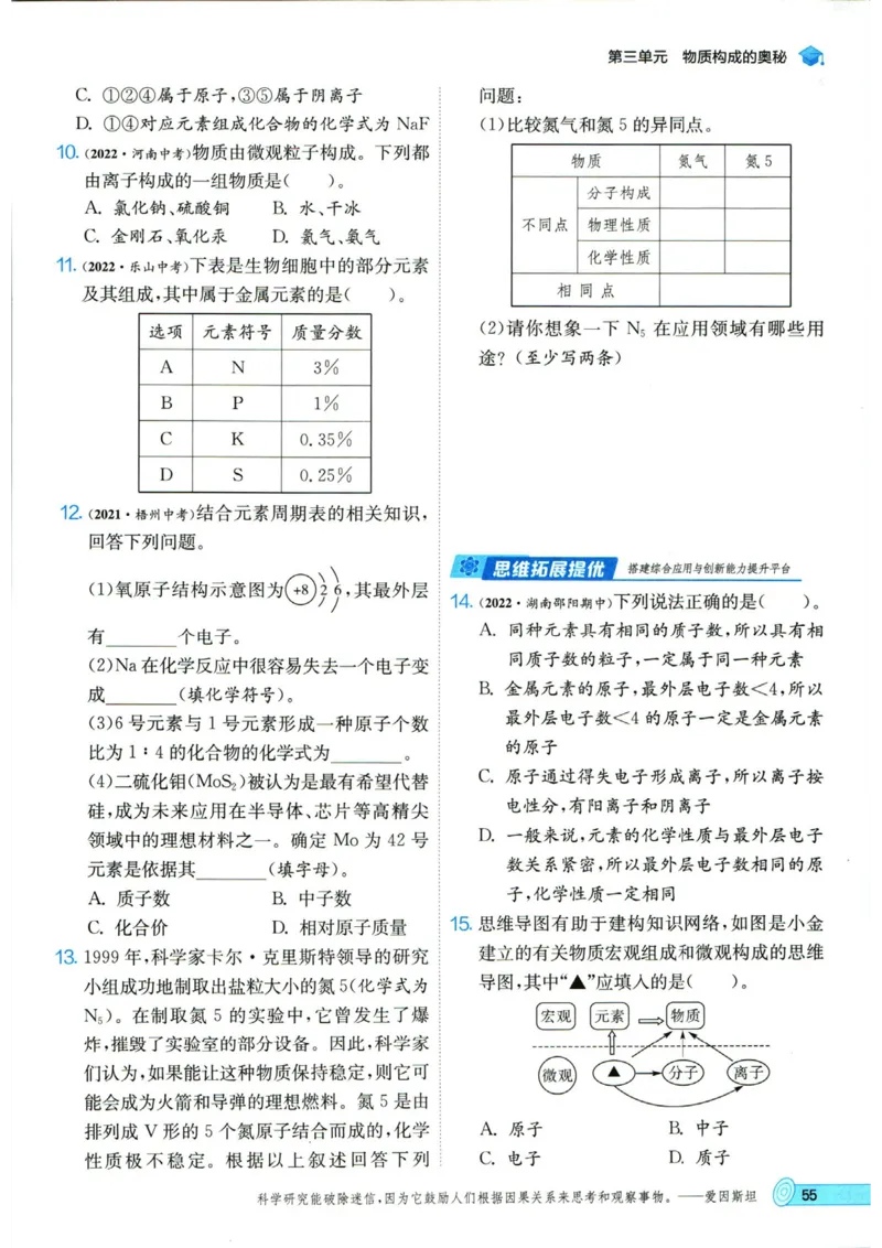 实验班提优训练九年级上册化学人教版_1、初中学习资料_24秋试卷_《实验班提优训练》_九年级