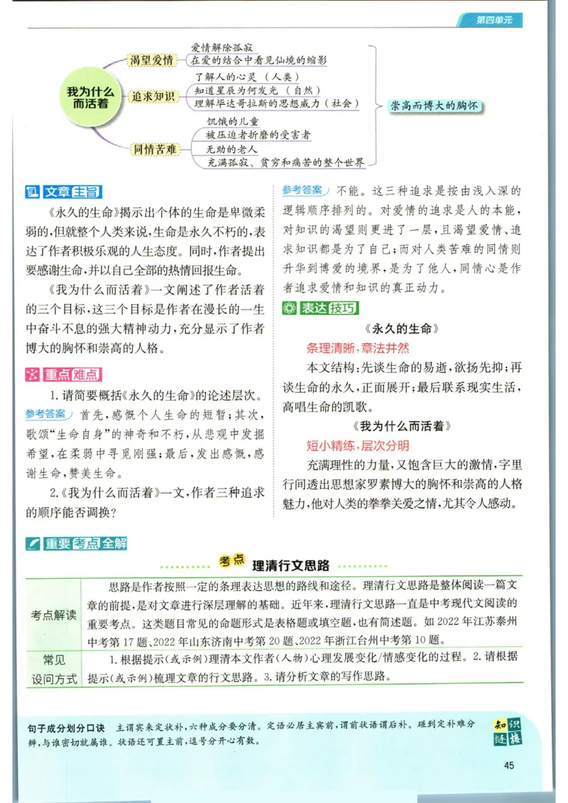 实验班提优训练八年级上册语文人教版学霸笔记_1、初中学习资料_24秋试卷_《实验班提优训练》_八年级