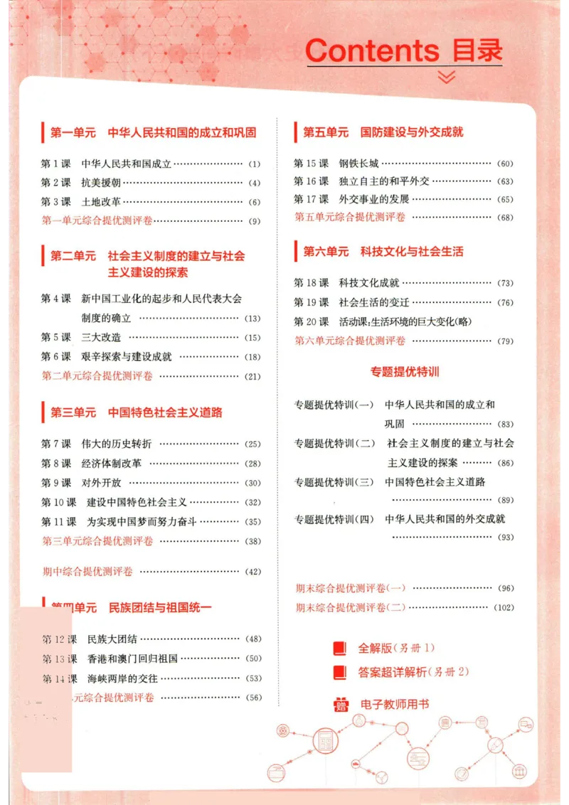 实验班提优训练八年级下册历史人教版全练版_1、初中学习资料_24秋试卷_《实验班提优训练》_八年级
