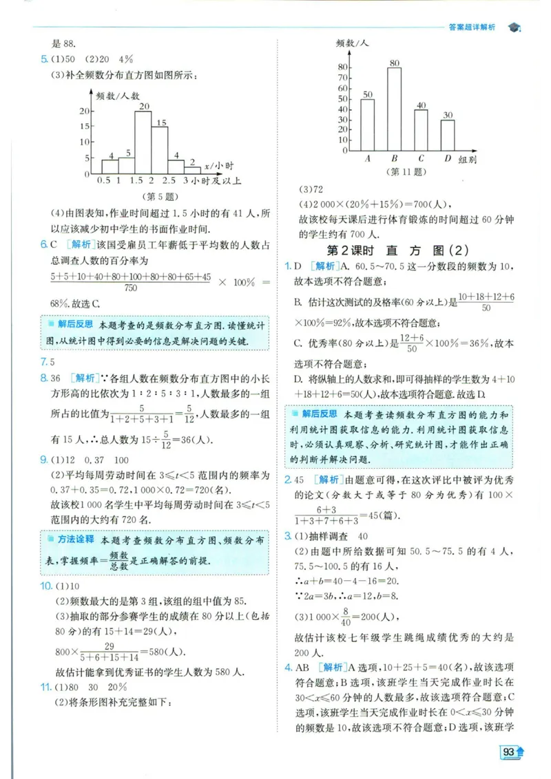 实验班提优训练七年级下册数学人教版答案_1、初中学习资料_24秋试卷_《实验班提优训练》_七年级