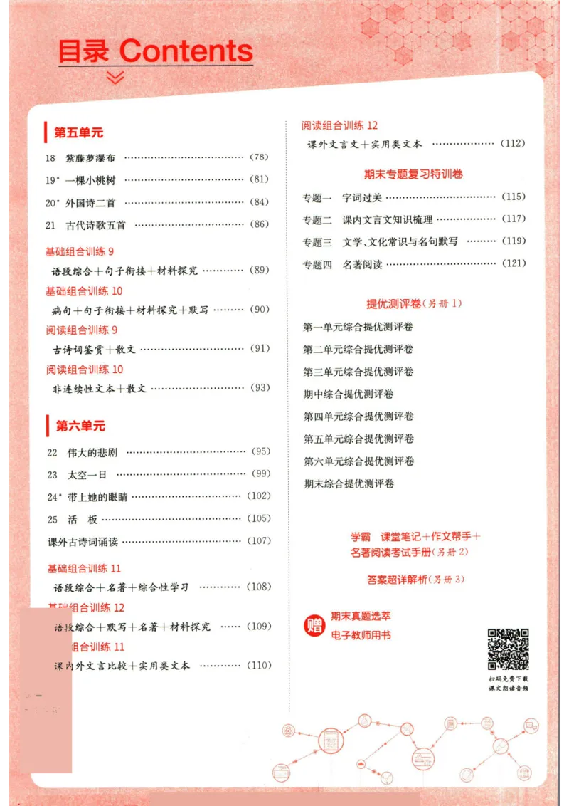 实验班提优训练七年级下册语文人教版_1、初中学习资料_24秋试卷_《实验班提优训练》_七年级