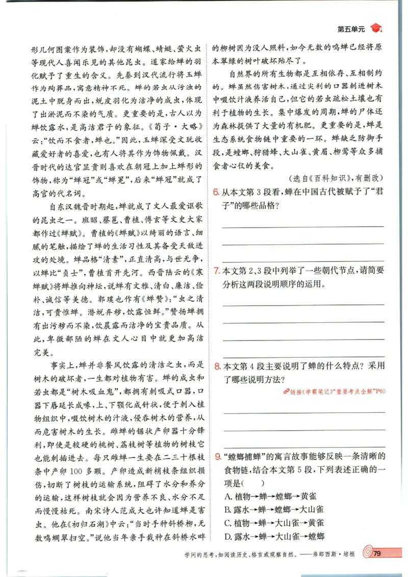 实验班提优训练八年级上册语文人教版_1、初中学习资料_24秋试卷_《实验班提优训练》_八年级