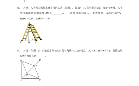 山东枣庄-word解析_1、初中学习资料_2024秋改版_七上数学最新版课件_北师大版七上课课件_数学中考真题卷（2019-2023）_2020年中考数学试卷_山东